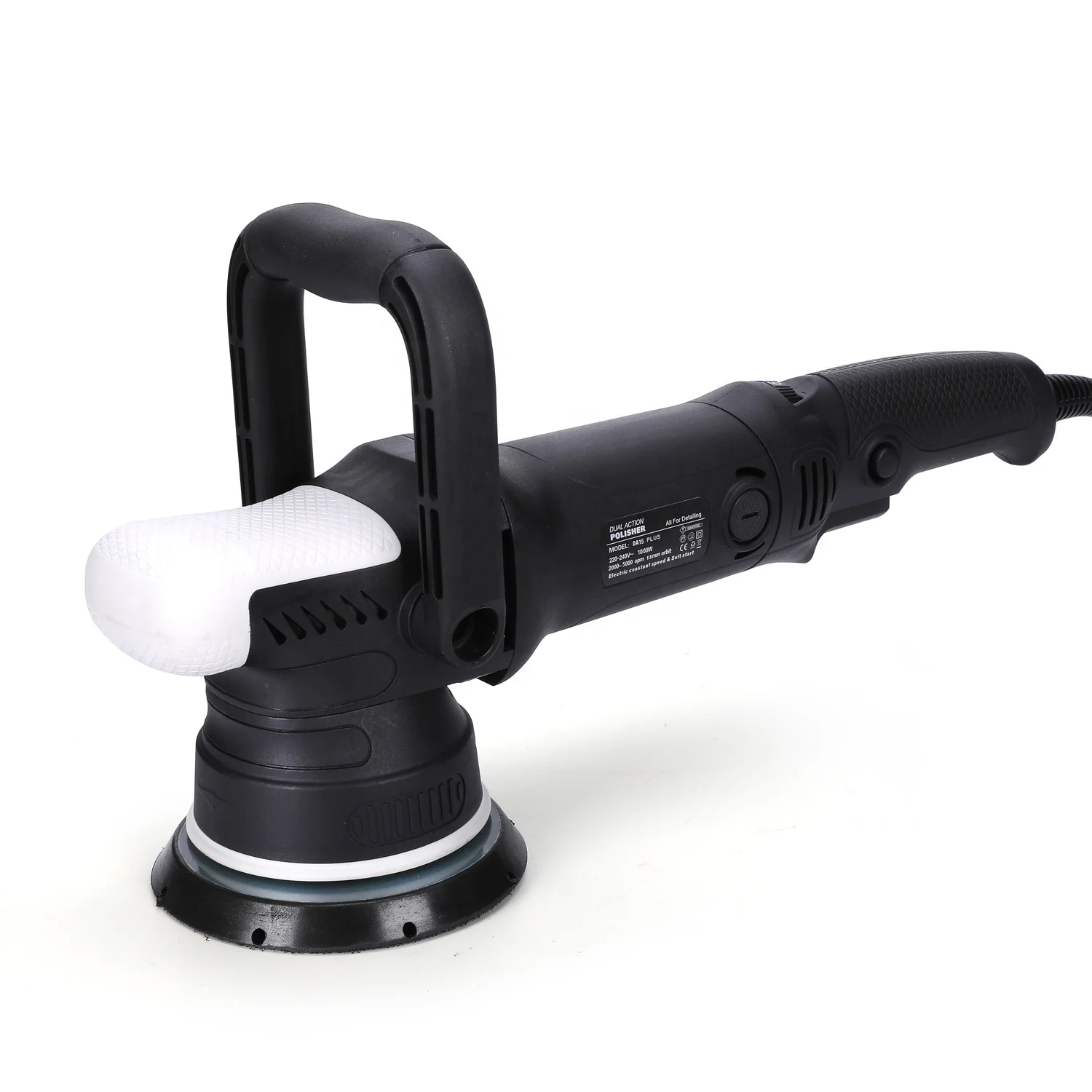 Длинный кабель для автомобилей с эксцентриковым, орбитальным типом движения подошвы, полировальная машинка 1000W 15 мм), полировальная машинка для автомобилей с эксцентриковым, для ухода за автомобилем