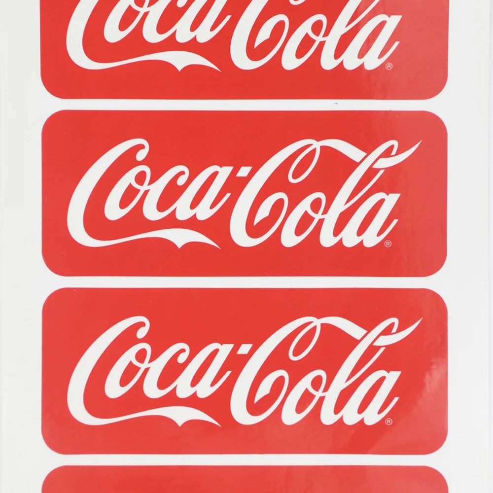 Factory Price Glossy Lamination Bopp Color Gold Stamping Process Processing Wrap Label For Coca Cola Bottle Stick