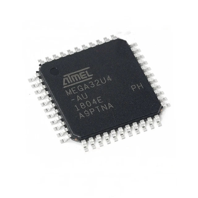 Atmega32u4-au Pro Micro 5v 16mhz 8-bit Microcontroller Avr 32k Flash Memory Patch Tqfp-44 Atmega32u4