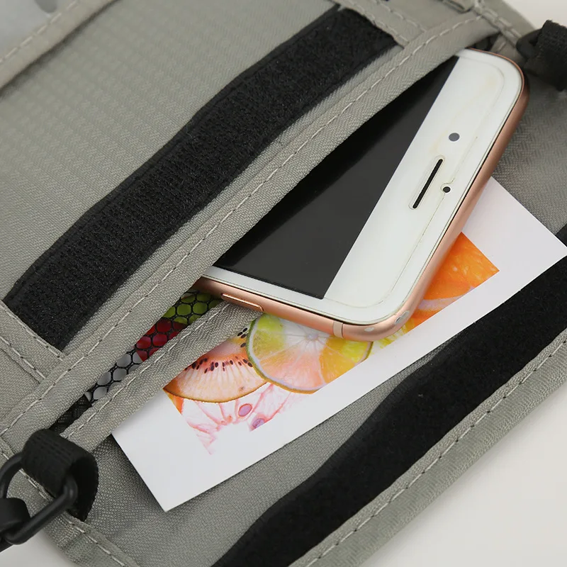 RFID anti-theft neck wallet bag Amazon travel storage passport bag
