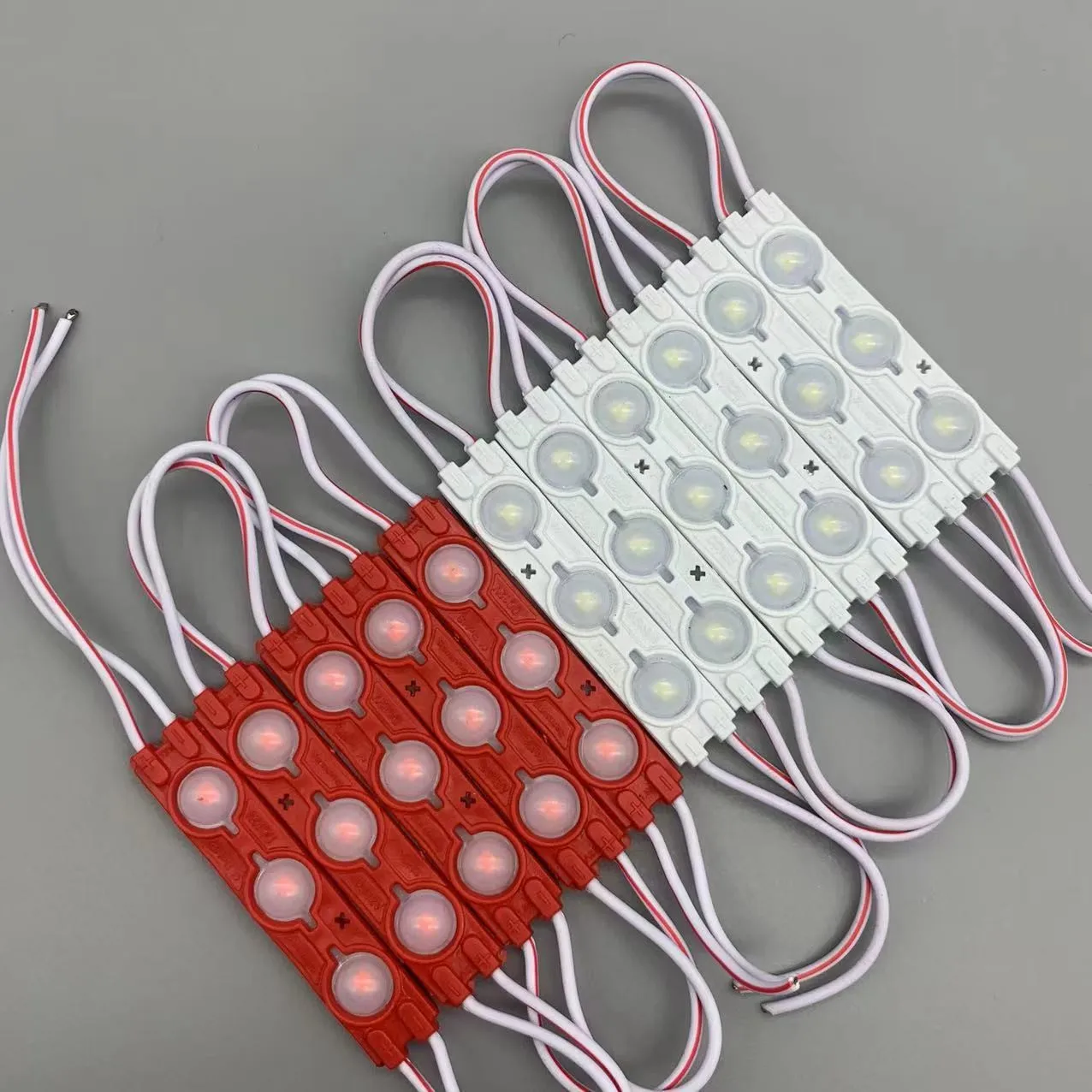 12 В 60*11 мм SMD2835 3Led 1 5 Вт светодиодный модуль впрыска света на открытом воздухе высокая яркость водонепроницаемый IP65 для световых коробок рекламные вывески