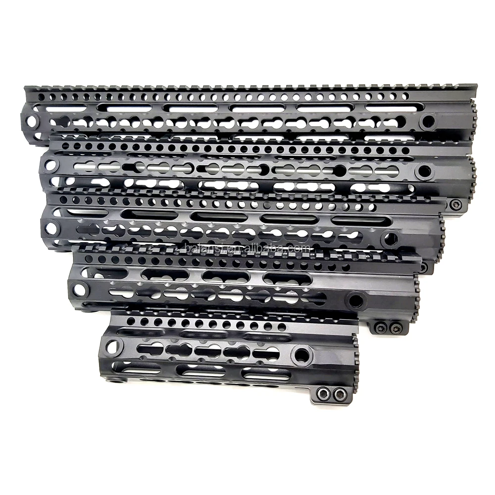 
ar15 Handguard keymod handguard Picatinny Rail Light Weight free Float Quad Rail for M4 M16 AR15 7inch 