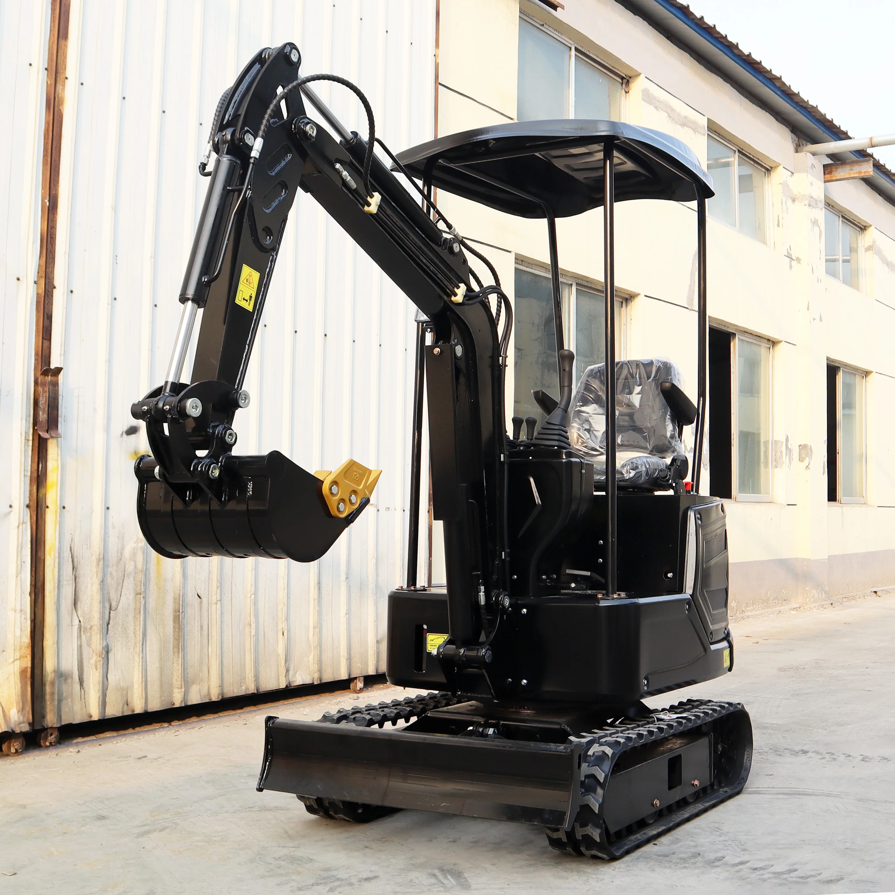 Free shipping CE EPA/EURO 5 micro excavator 2 ton 1 ton 1.8 ton small excavator Chinese mini excavator cabin mini digger