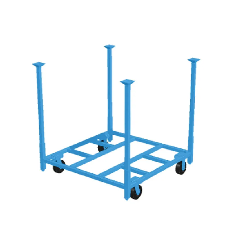 Warehouse Portable Stacking Rack System , Adjustable Metal Tire Rack Storage System