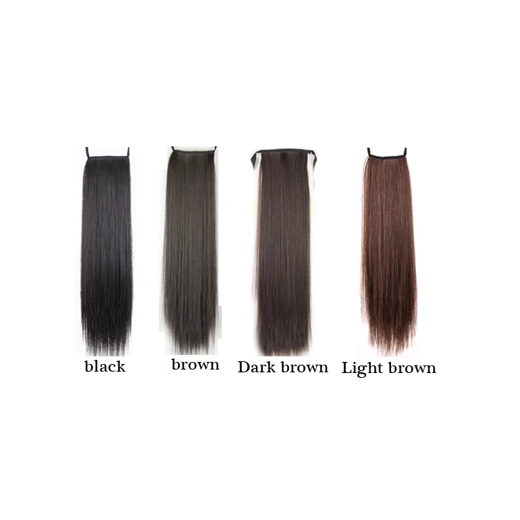 Новинка 2020, японский ремешок для часов, женский парик из прямых волос, парик из высокотемпературного волокна с поясом из конского хвоста