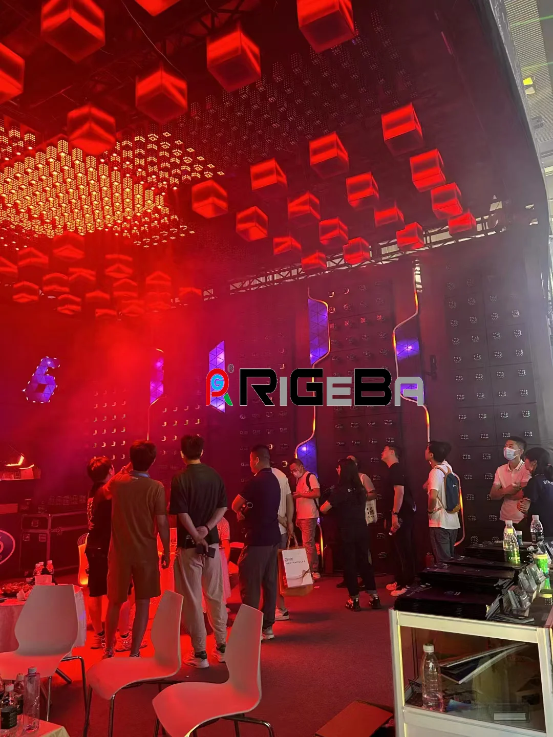 newest LED 3D  Pixel  beam Ceiling Wall Screen Background Disco Light