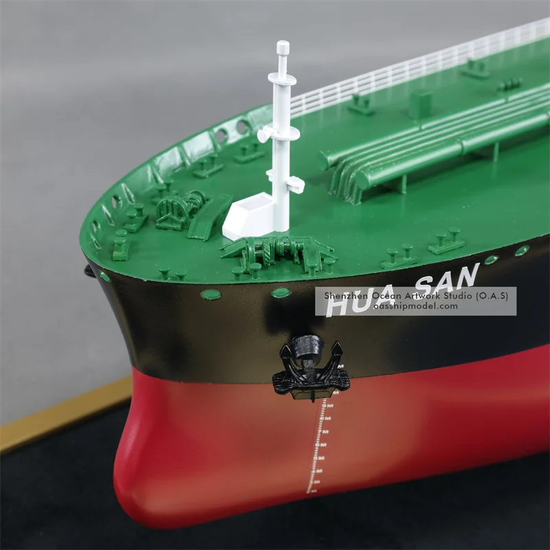 O.A.S  Factory Model Customized 65cm HUA SAN Oil Ship Model Making Beautiful Souvenir Gift for Shipping