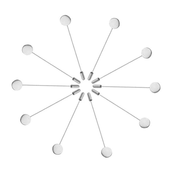 Blank Pad Scarf Brooch DIY Clutch brooch pin with pad