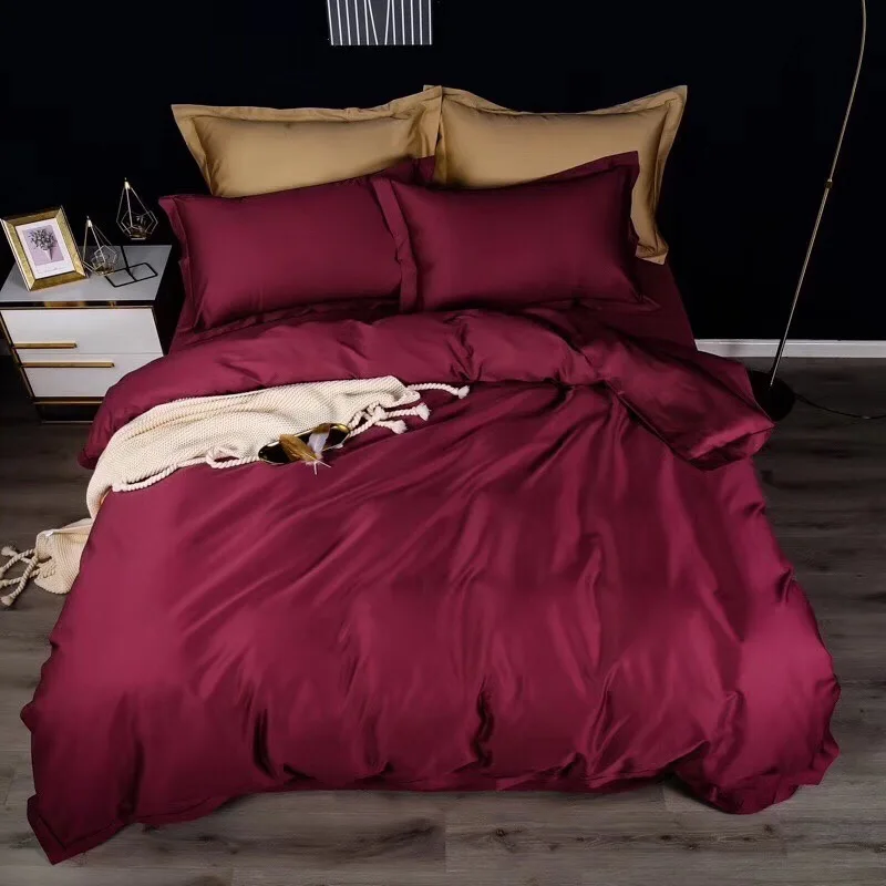 
Hot sales luxury bedding set cotton bedding set bed sheets 