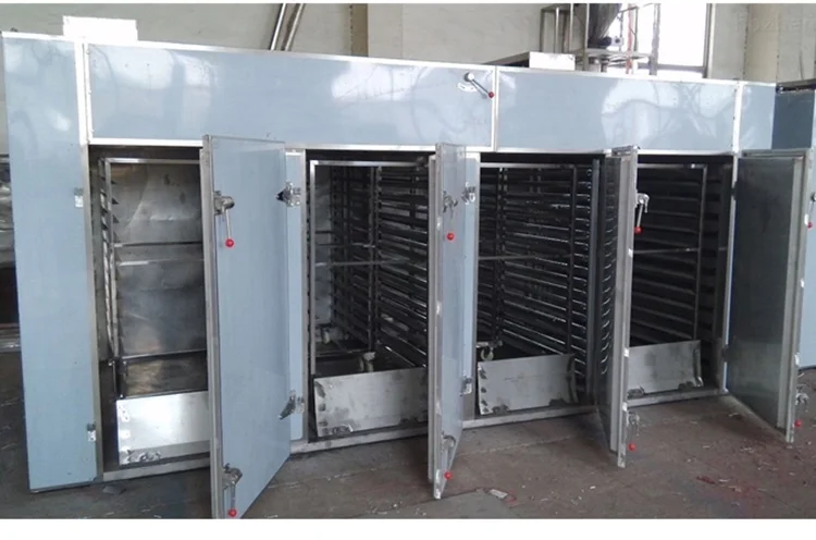 Stainless Steel Hot Air Vegetable Dryer Machine / Food Fruit Tomato Apricot Drying Oven