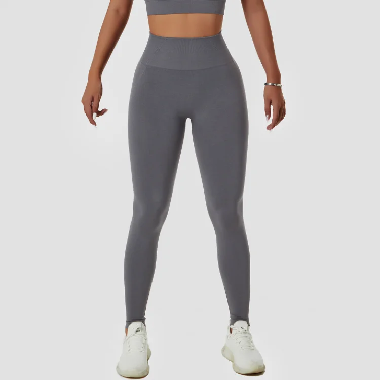 Fitness & Yoga Wear Gym Outfit Pants 87% nylon+13% spandex Tummy Control Butt Lifting Sport Yoga Leggings Women
