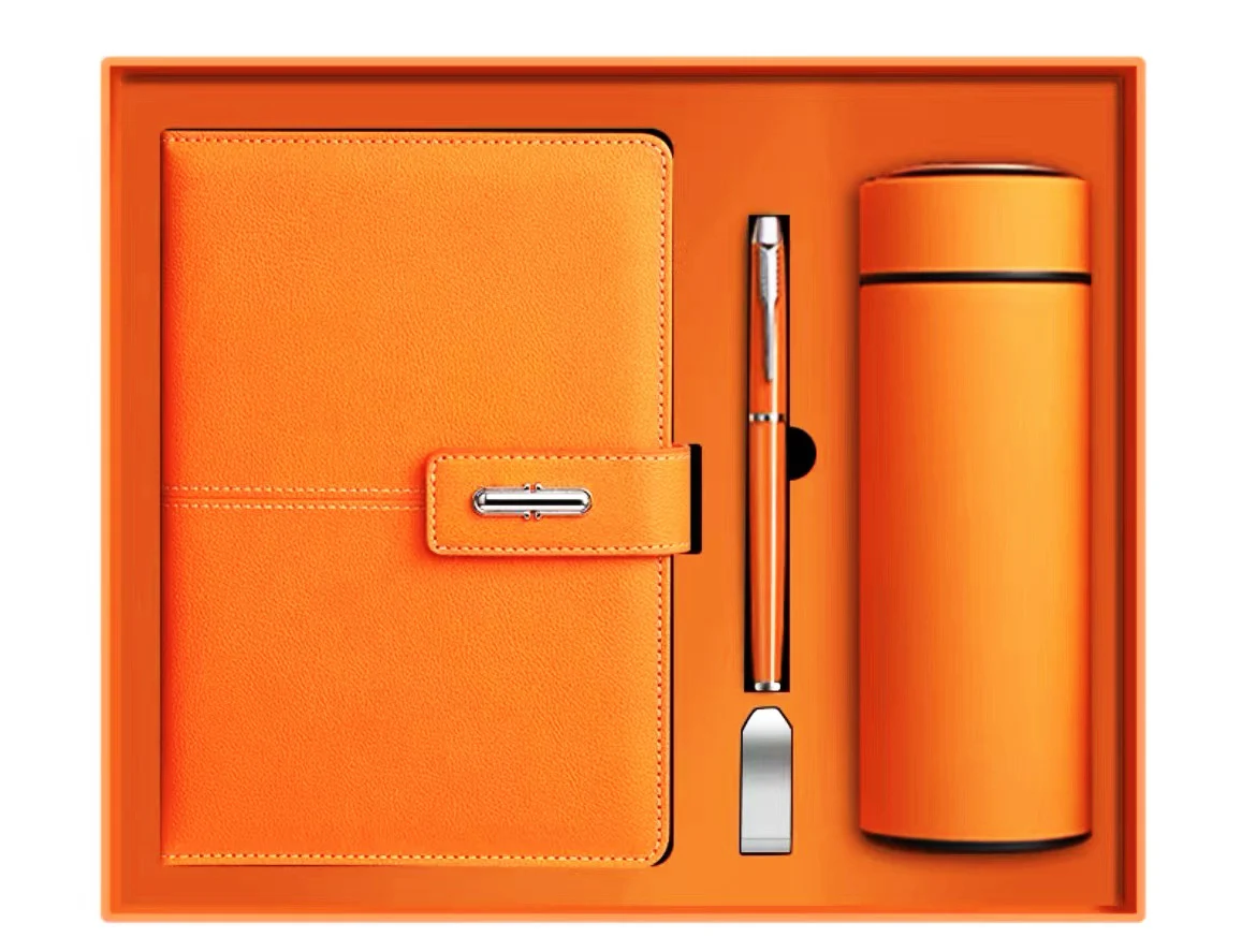 Роскошный набор коробок для деловых подарков A5 ноутбук с Usb-флешкой ручек офисный фестиваль корпоративные подарочные наборы