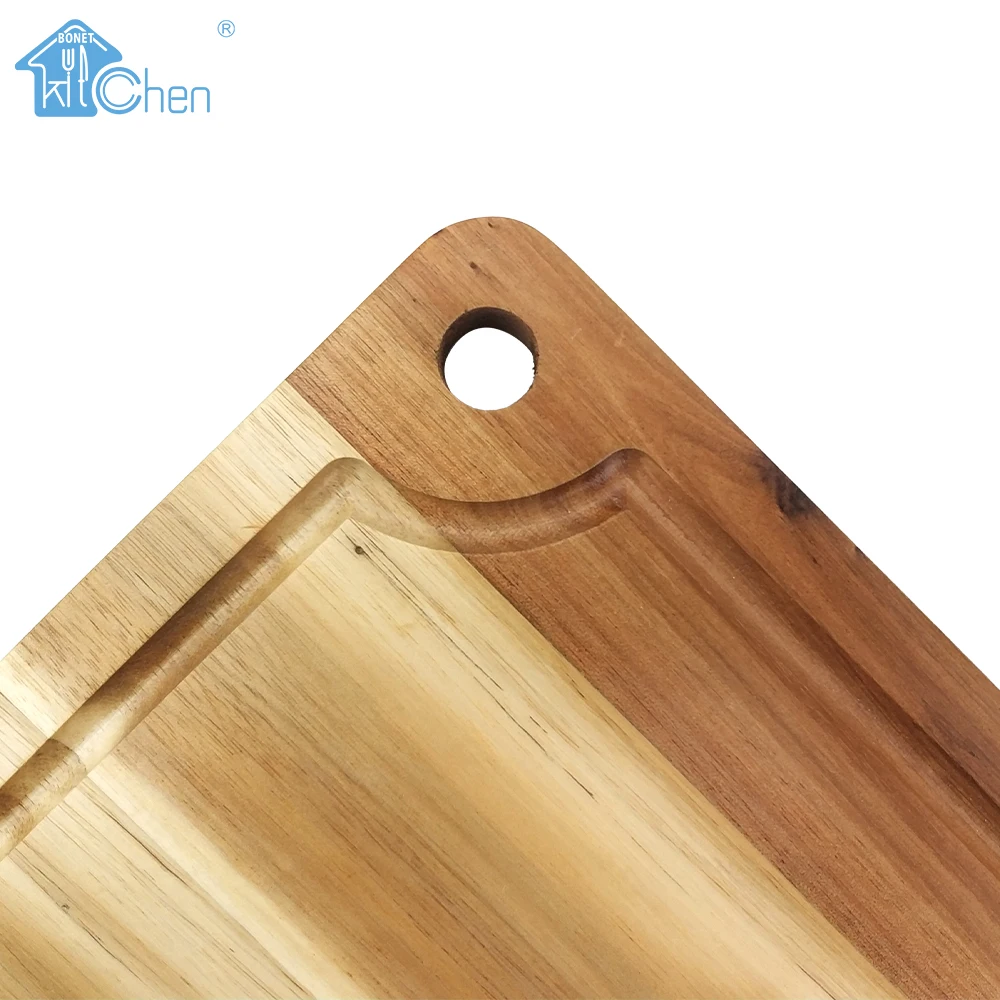 Wholesale Wooden Kitchen & Tabletop Mango Wood Cutting Board Cooking Utensils Cheese Board Set