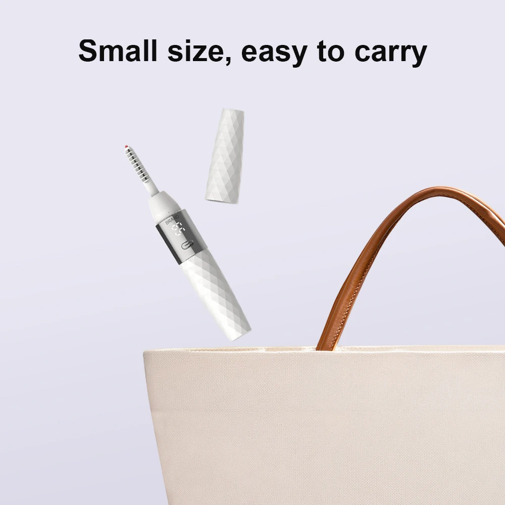 Latest Wholesale Rechargeable Portable Electric Eyelash Curler Quick Heated Mini Electric Eyelash Curler for Lash Lift