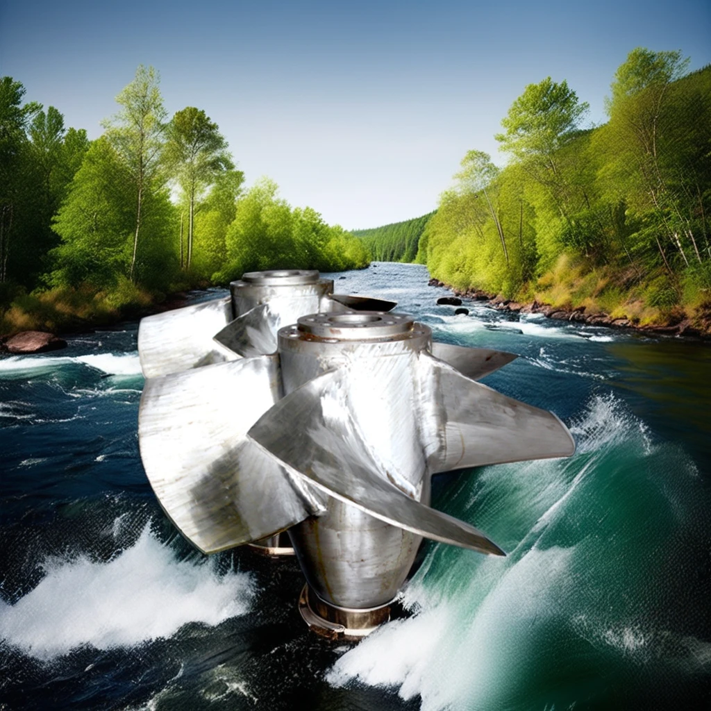 High Efficiency Kaplan Hydro Turbine Generator Hydro Generator Product