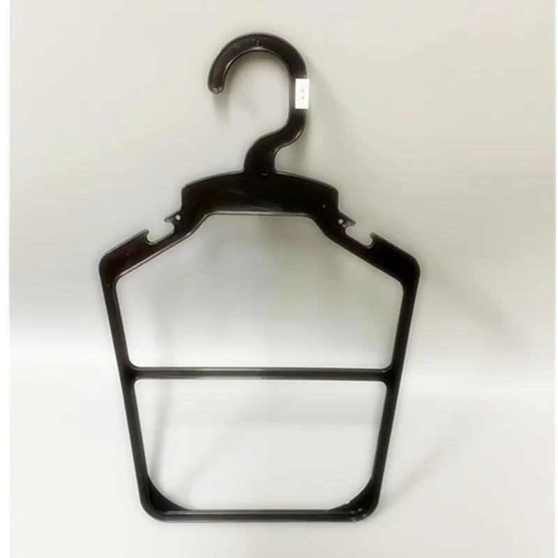 Wholesale Custom PP Pet Dog Clothes Frame Hanger Cheap Plastic Hanger Display Organizer Size Pet Coat Functional Design Hook