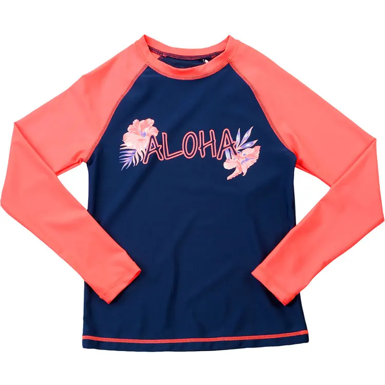 Пользовательские молодежи мальчик девочка для купания мальчиков наивысшего (джиу джицу) сублимированное с длинным рукавом детей купальный костюм защитой от ультрафиолета 50 + защита одежда