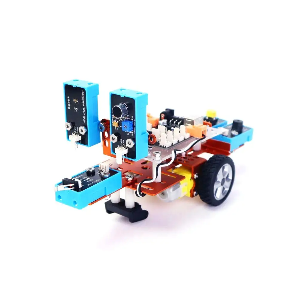 Мини-робот Arduino игрушечный автомобиль умный робототехники набор для школы детский Интеллектуальный робот «сделай сам» игрушки