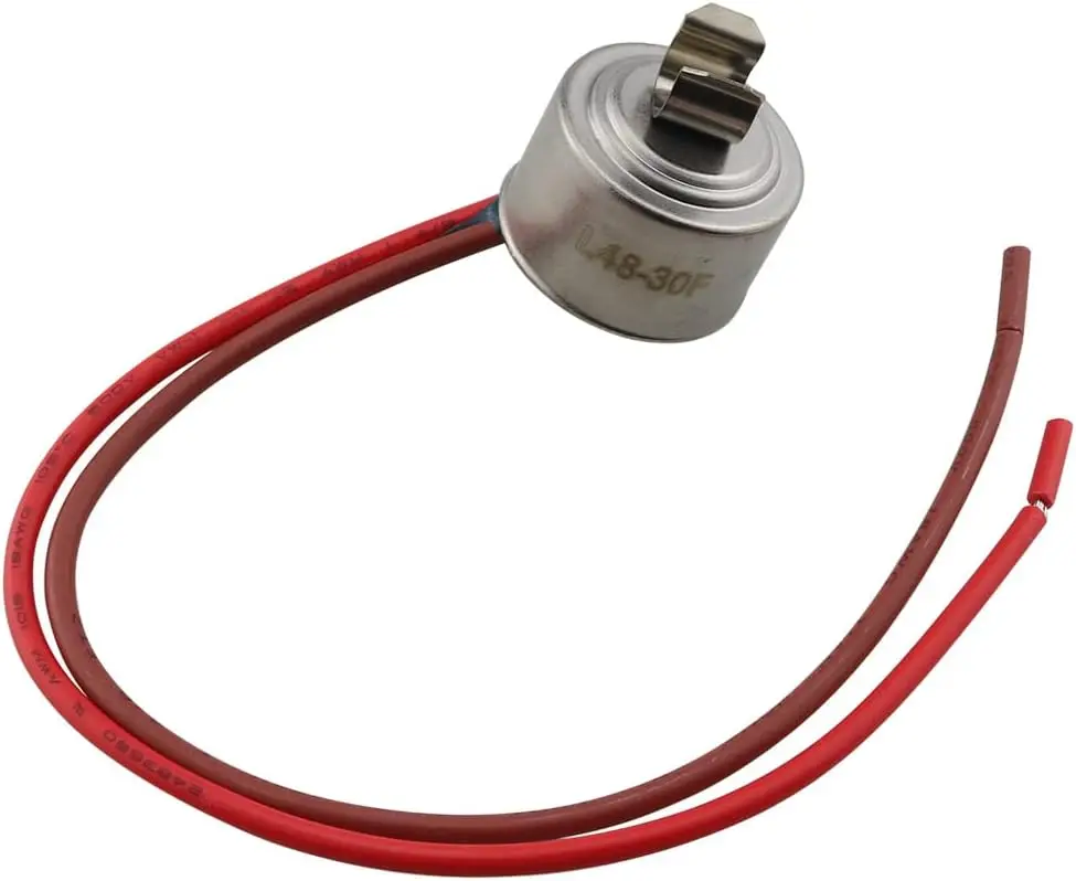4387503 Refrigerator Bimetal Defrost Thermostat, Replaces WP4387503 343917 61002113 PS11742474 AP6009317