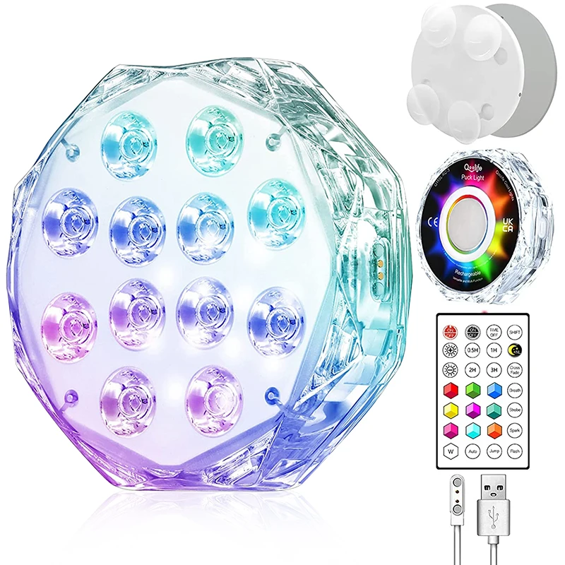 Good Quality IP68 Waterproof Led Light, RF Remote Control Led Light,Swimming Pool Led Light