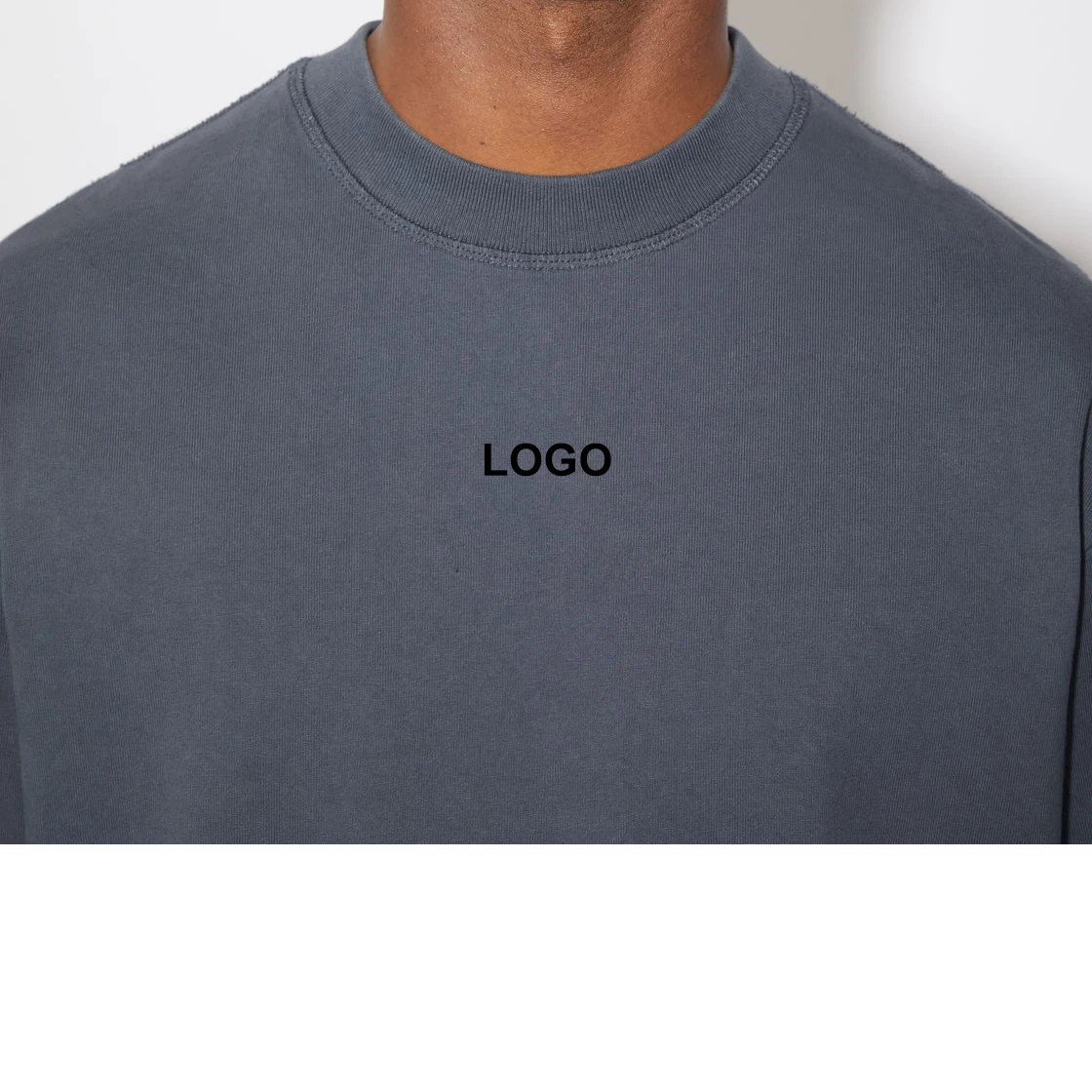 Qyoure MTS15 Camisetas De Algodon High Quality 230Gsm Unisex Mens Oversized Drop Shoulder Tshirt Camisetas Estampadas