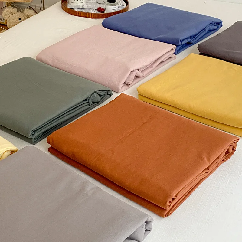High quality 100% cotton pure cotton bed sheets wholesale without pilling No fading bedsheet