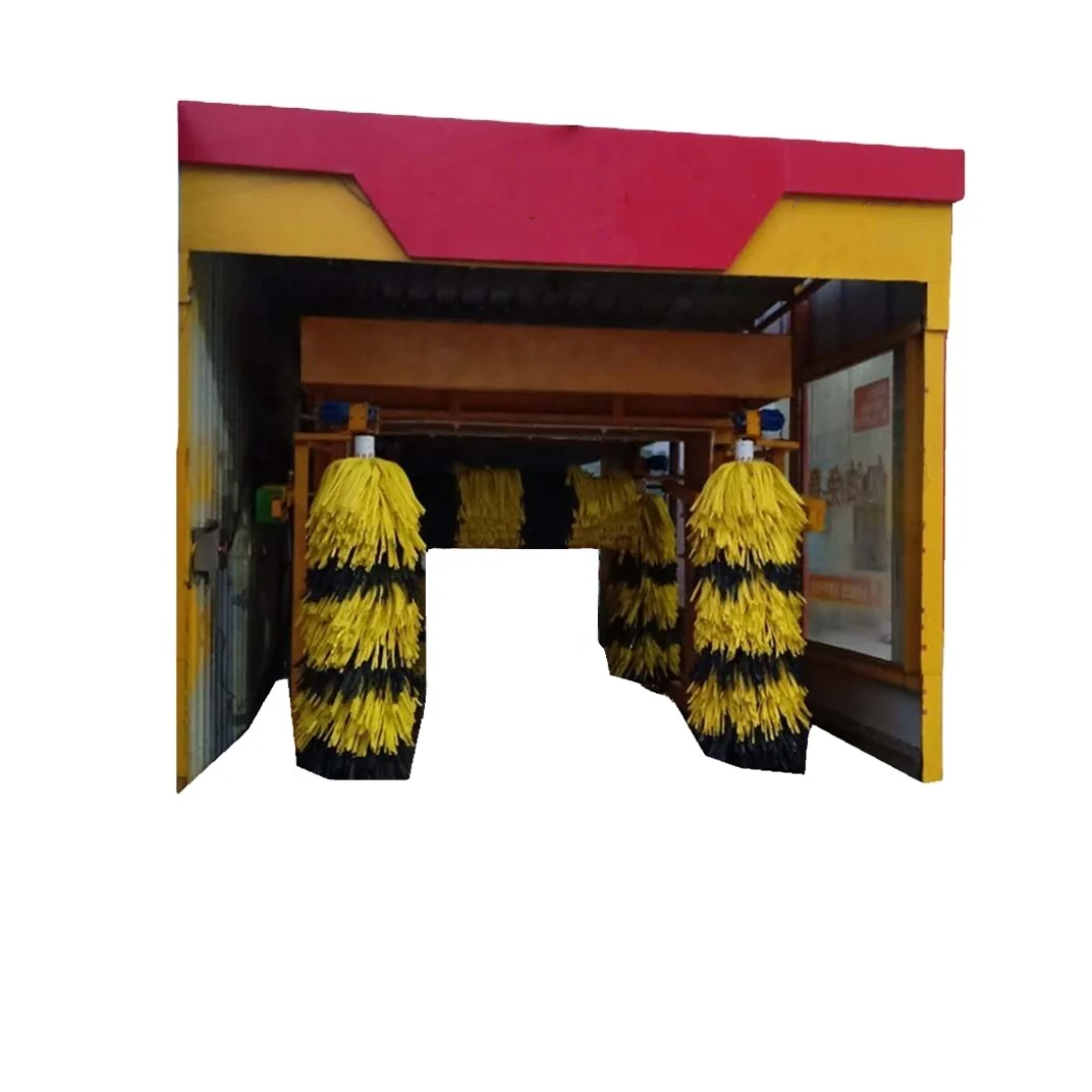 China automatic self service 5-brush car wash machine equipment for sale