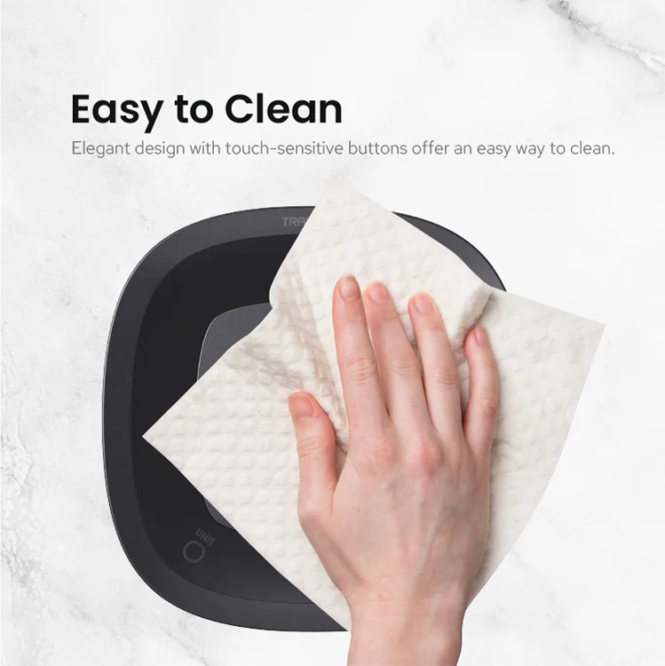 TRANSTEK 4 Units 5kg/ 1g Precise LED Display Battery Digital Food Weighing Waterproof Kitchen Scale Balanzas de Cocina