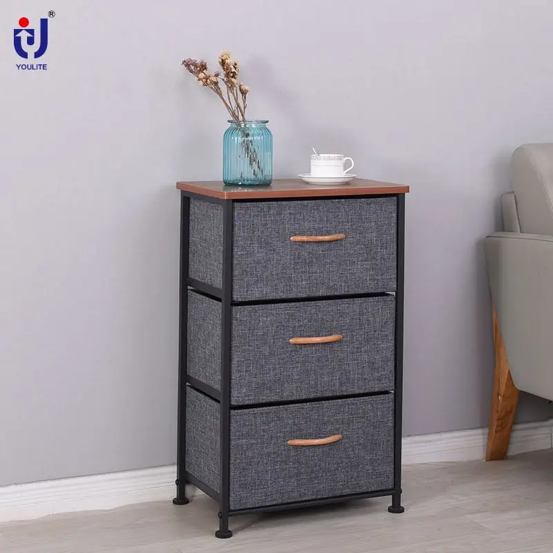 New Metallic Cabinet 5 Chest Of Drawers Shallow