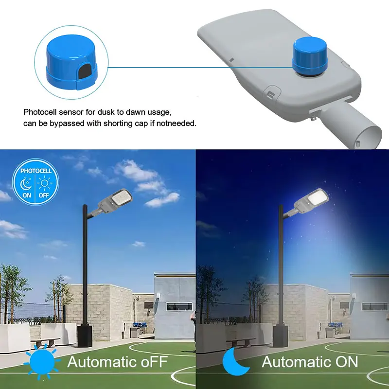 BBIER 3000K/4100K/6500K/CCT Adjustable High Lumen Outdoor Public Road Lighting Waterproof luminaires led street light