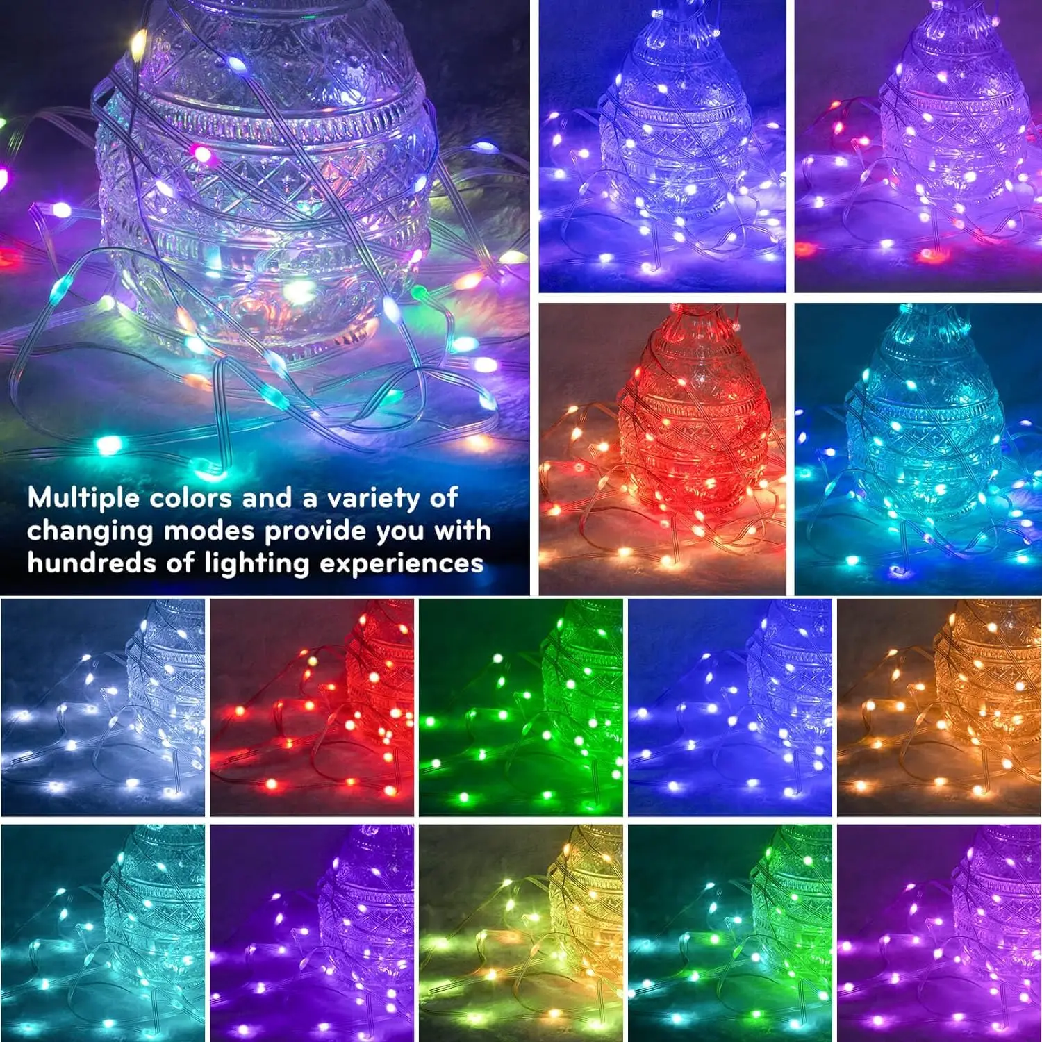 100 светодиодов RGB-IC умные феи 10 м