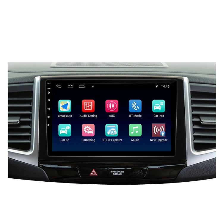 Android car navigation Universal fixed panel car audio radio dvd player android gps with navigation car monitor