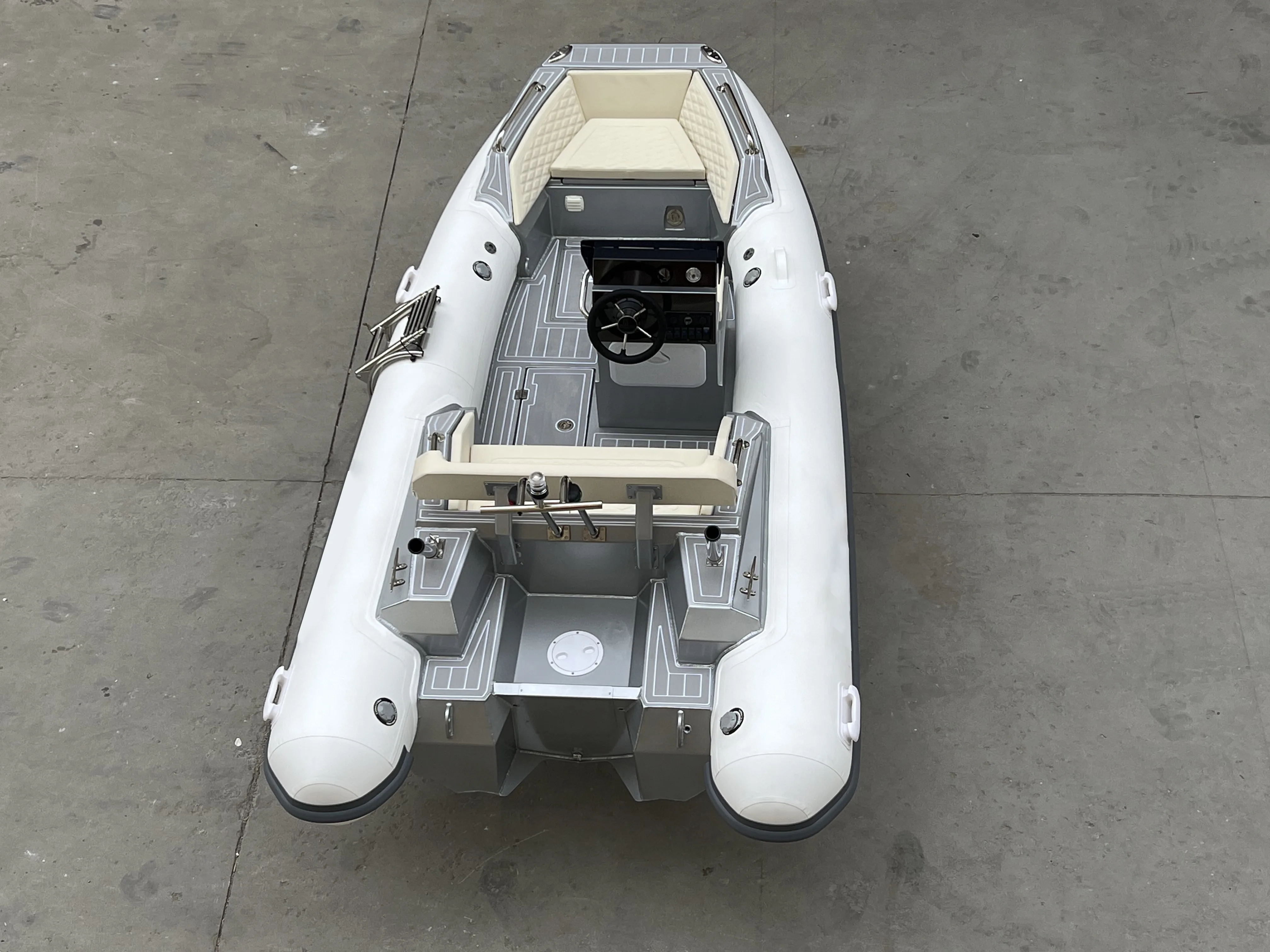 China Hypalon RC boat ship Inflatable sailing boat sail