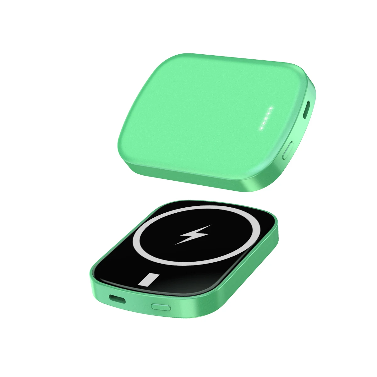 Provide Sample Quick Charger Wireless Power Bank Mobile Charger Type-c Pd Cable Wireless Charging For phone 11 Max Pro