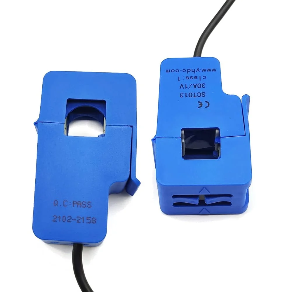Retractable Current Transformer SCT013000 Split Core Current Transformer Clamp 30A/50A/100A (30A)
