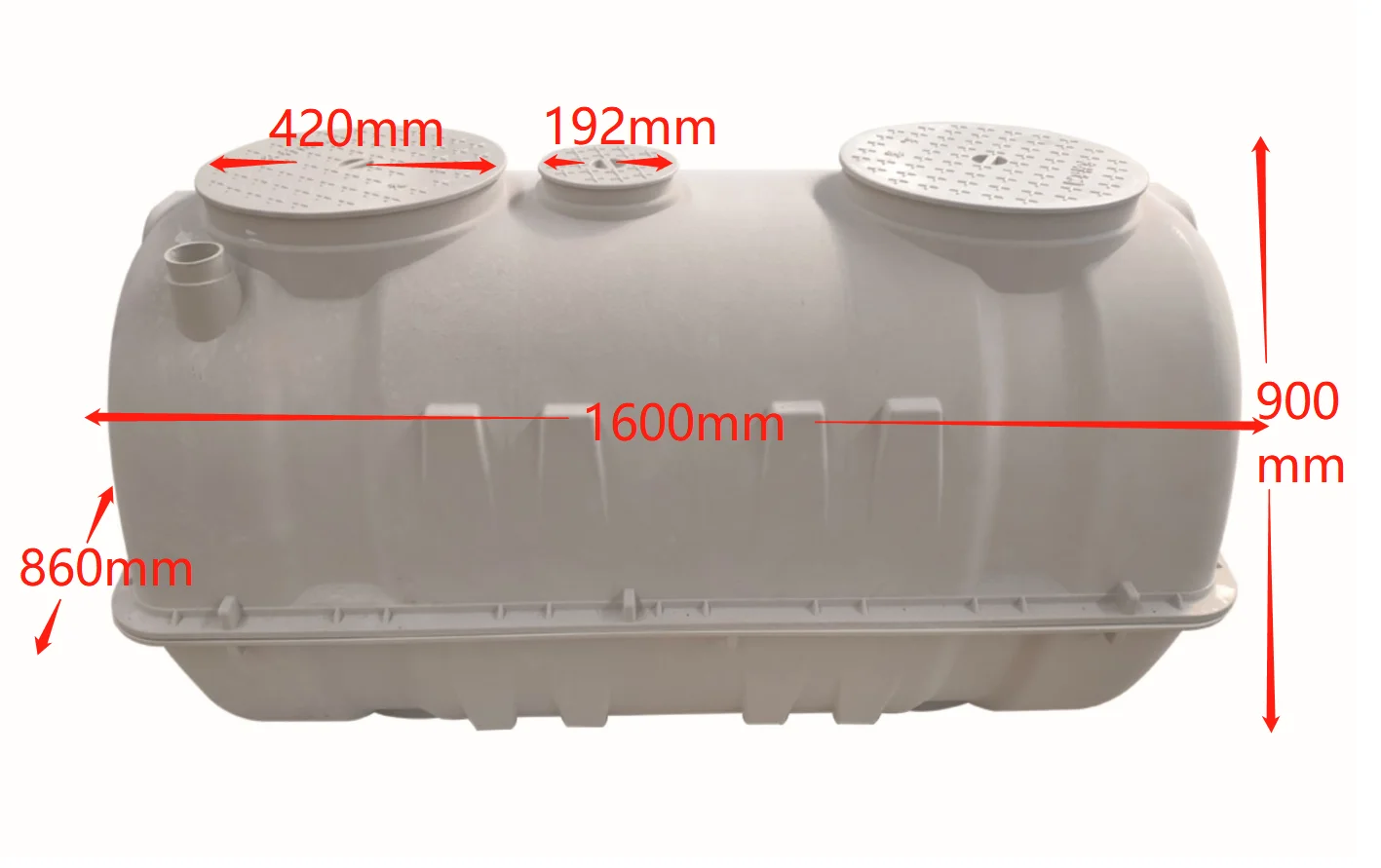 Plastic Septic tank FRP Septic tank Fiberglass Septic tank