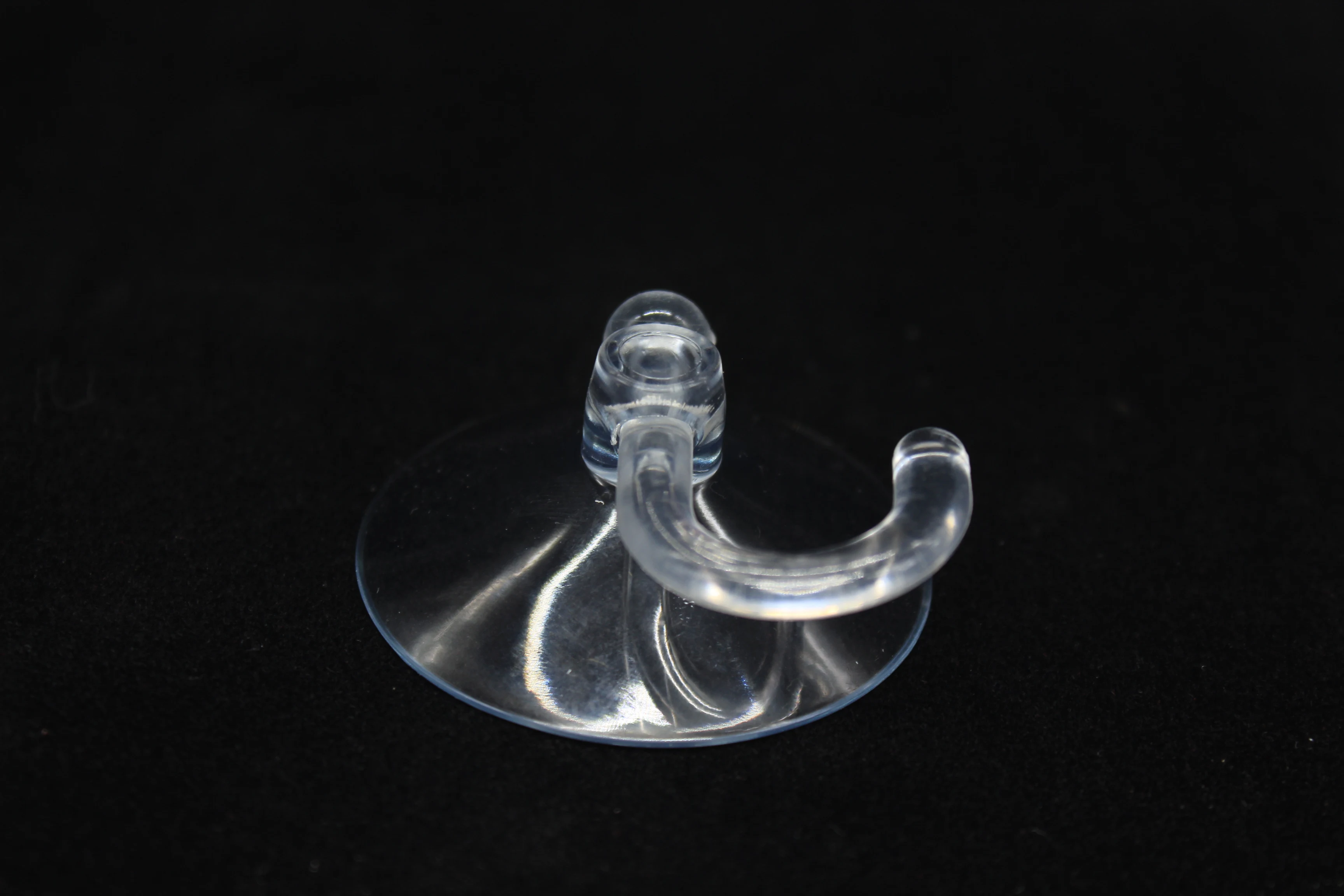 
Bathroom kitchen clothes hook plastic transparent shower suction cup sucker wall hook 