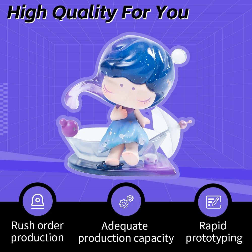 Customized Collectible Customized Art 3D Vinyl Figures Manufacturer, Offer OEM Plastic Figures Toys PVC Vinyl Toys Factory
