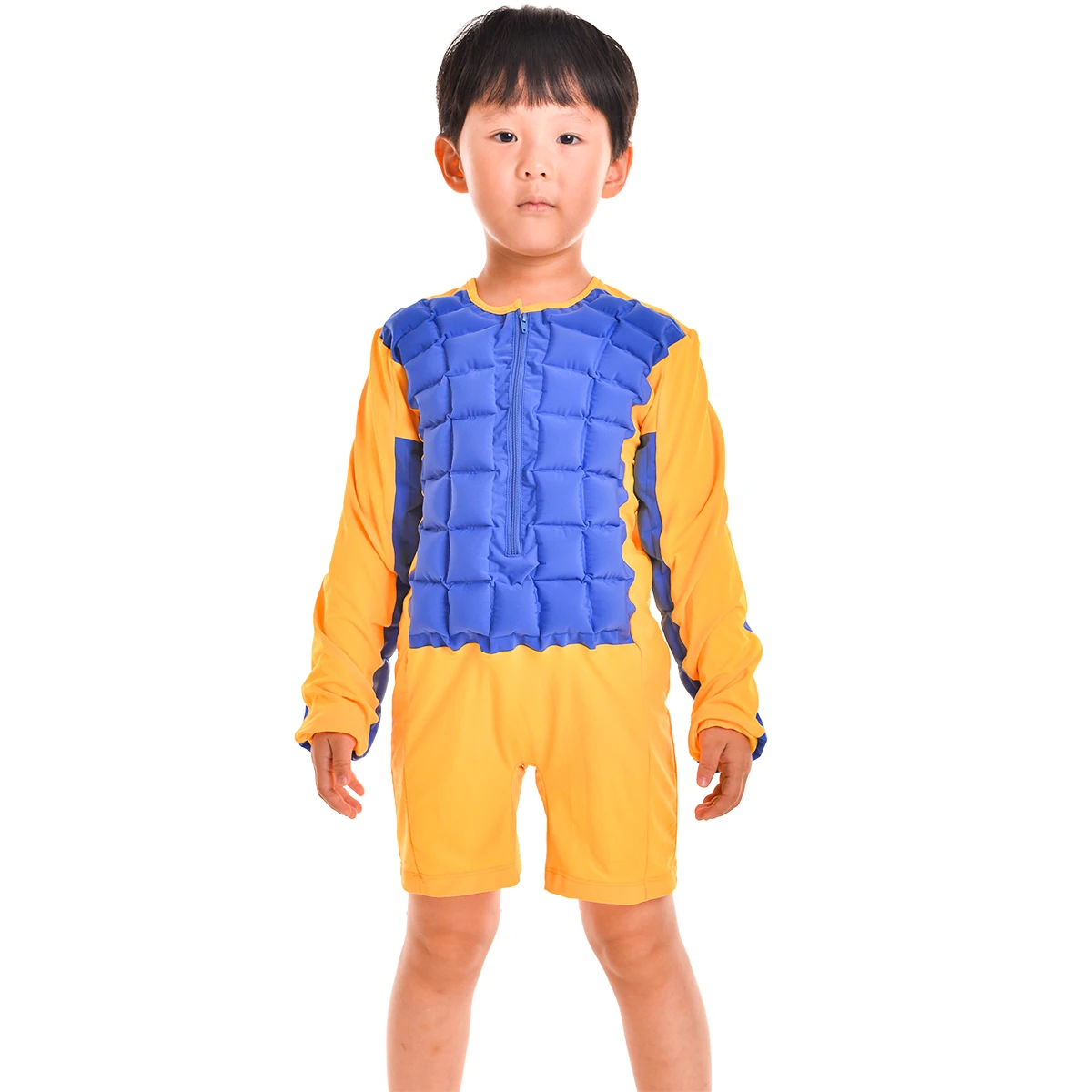 Новинка 2021 г., детский плавающий купальник с защитой от утопления, безопасный купальник для детей
