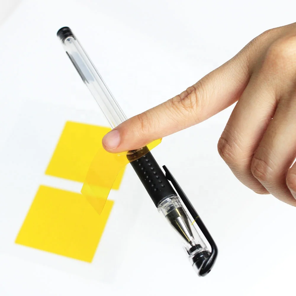 3- Die Cutting Polyimide Pi Film Double Sided Coated Silicone Glue Kaptons Self Adhesive Tape Disc Dot