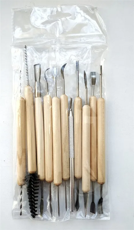 Набор инструментов для моделирования глины, набор для покраски камней для скульптурной керамики