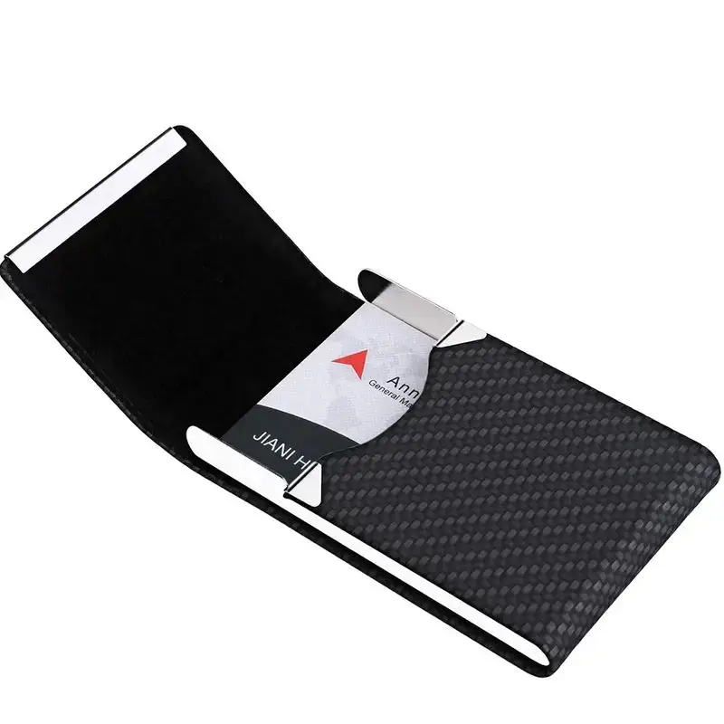 custom leather cigarette case wallet designer leather cigarettes box holder Business Cardholder ID Card Case Wallet