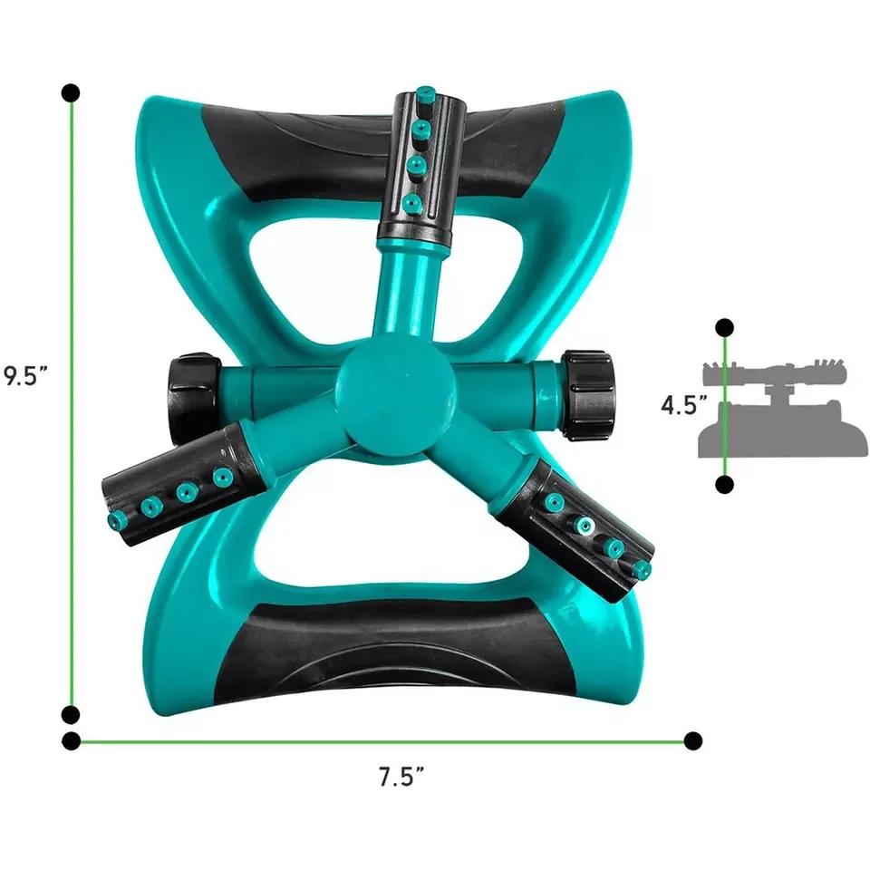 Winslow & Ross Plastic Irrigation Sprinkler Equipment for Lawn Sprinkler Automatic 360 Degree Rotating Rotary Sprinkler