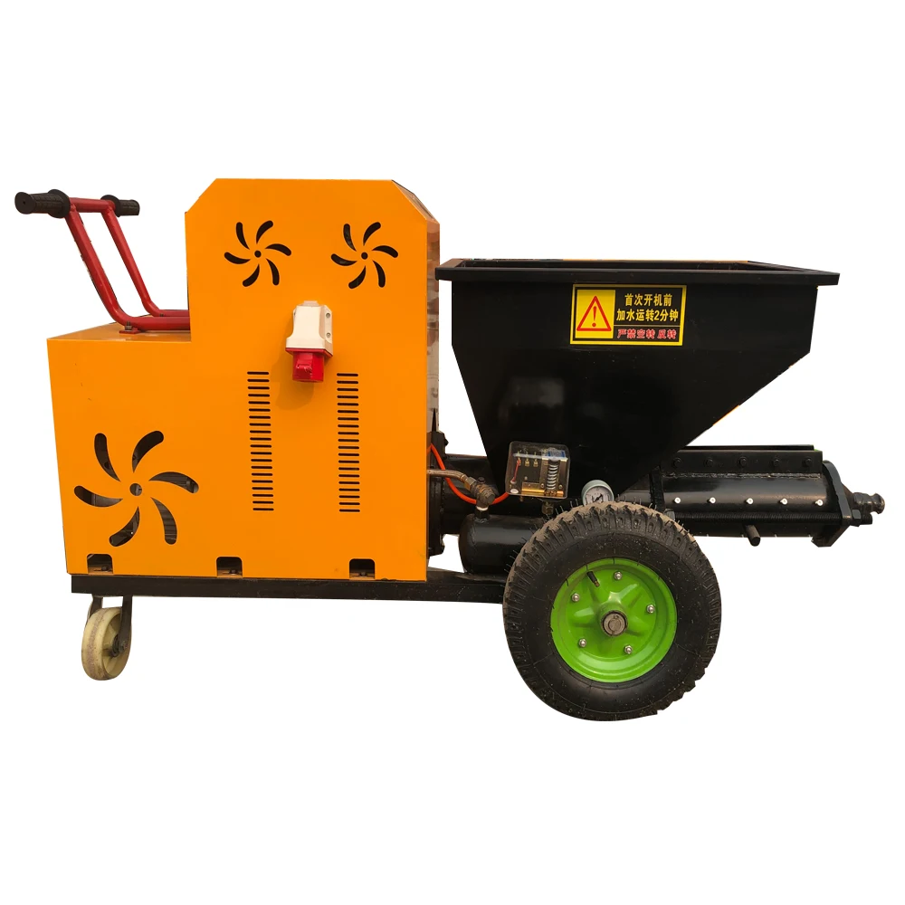 Portable Cement Grouting Wall Plastering Machine New Plaster Spraying Machine Putty Cement Mortar Sprayer
