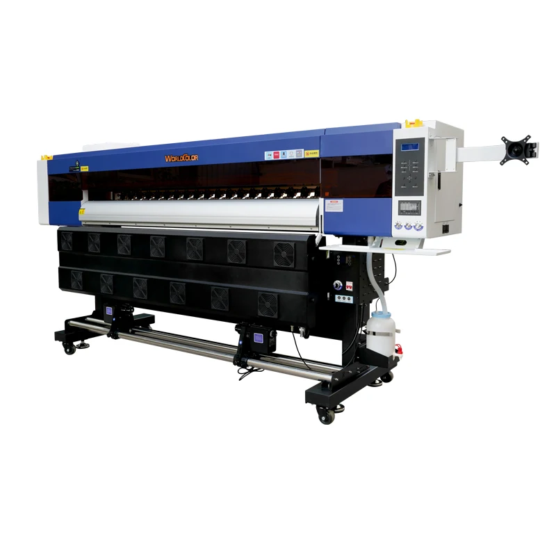 Large Format UV printer Vinyl Sticker printer roll to roll Digital eco solvent printer For Advertisement Printing Machine