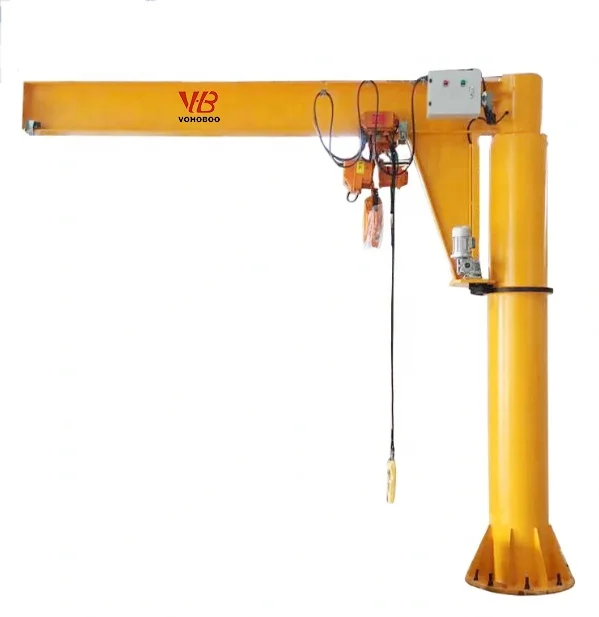 2023 Chian Custom Pillar Mounted Jib Crane 125kg 250kg 500kg 1ton 2ton 3ton 5ton 8ton Easy Operated