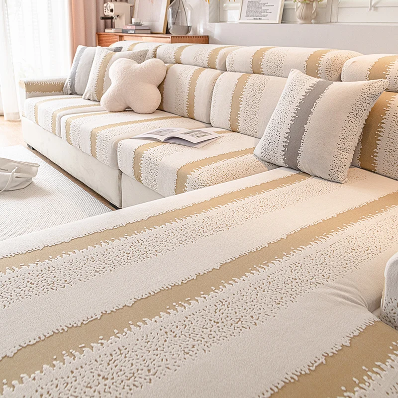 2024 Universal Sofa Cover 3-seat Affordable and Useful Sofa Cover Waterproof L-shaped Sofa Cover