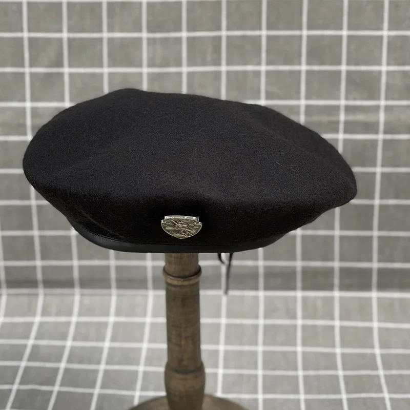 Wholesale 100 % Wool Men Custom Training Tactical Winter Beret