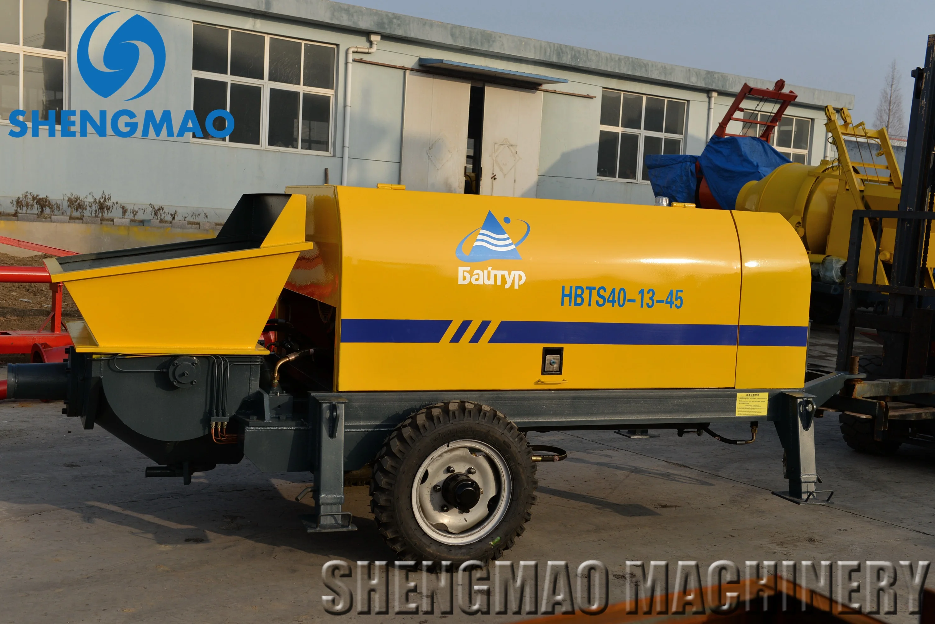 Mini Electric Movable Type Concrete Pump