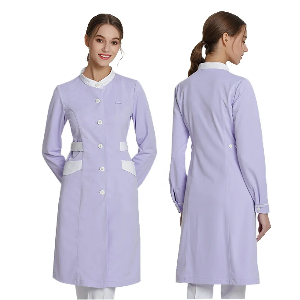 Wholesale OEM scrub sets Customize Medical Nursing  Nurse Woman Scrubs Polyester Hospital Nursing Uniform